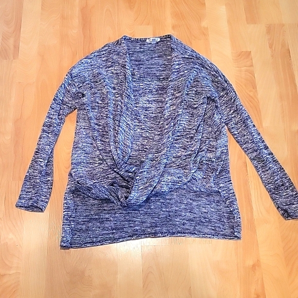 Max Studio layered sweater tunic top size small - Picture 4 of 8